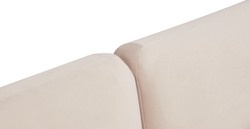 Carle 339 x 210 Köşe Sağ Kollu ve Puf - Kadife