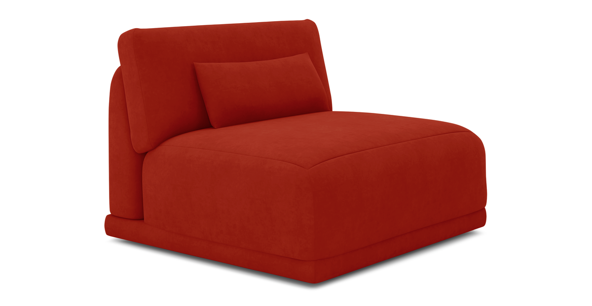 Carle Koltuk Destek Minder - Kadife