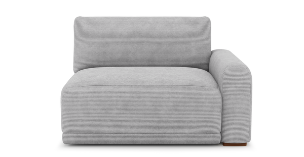 Carle Tekli Koltuk Sağ Kollu - Fitilli Kadife