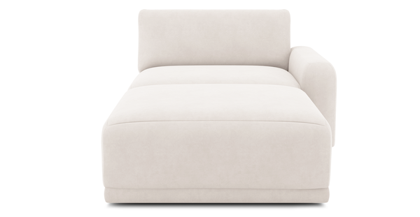 Carle Tekli Koltuk Sağ Kollu Ve Puf - Kadife