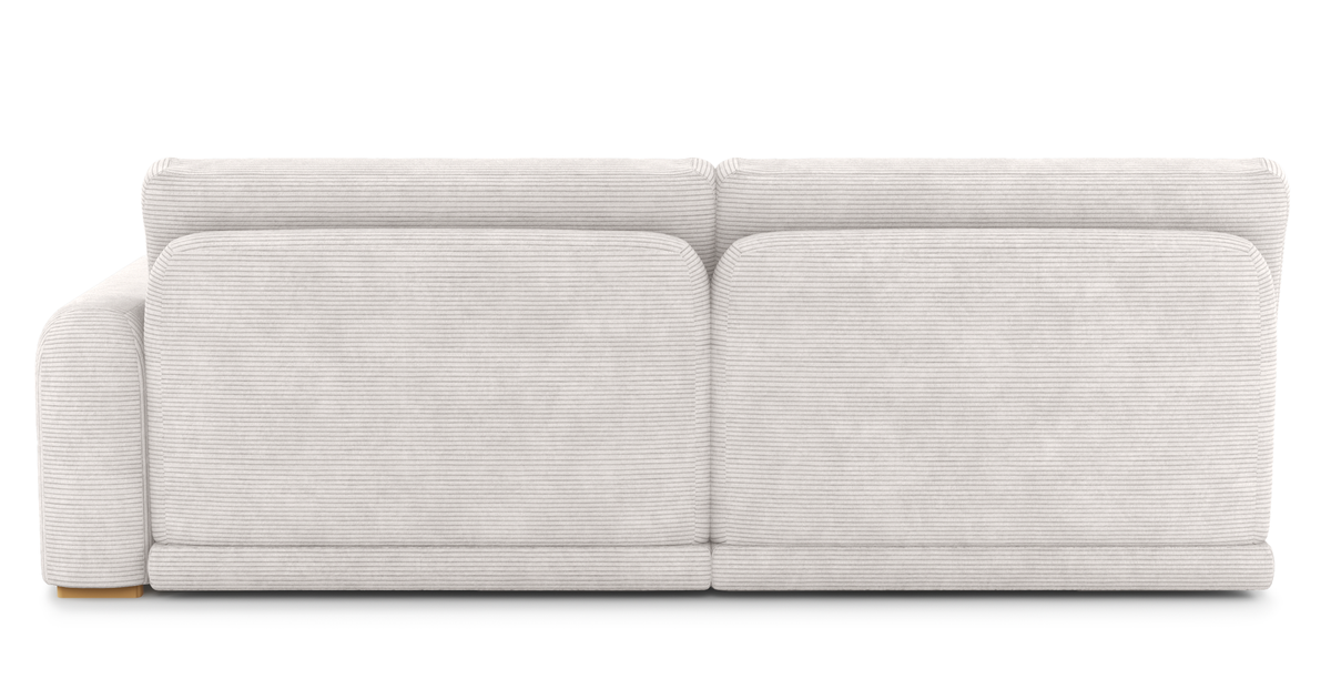 Carle Kemik L Köşe Koltuk Takımı - Fitilli Kadife