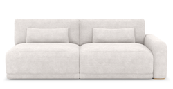 Carle Kemik L Köşe Koltuk Takımı - Fitilli Kadife