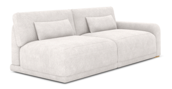 Carle Kemik L Köşe Koltuk Takımı - Fitilli Kadife