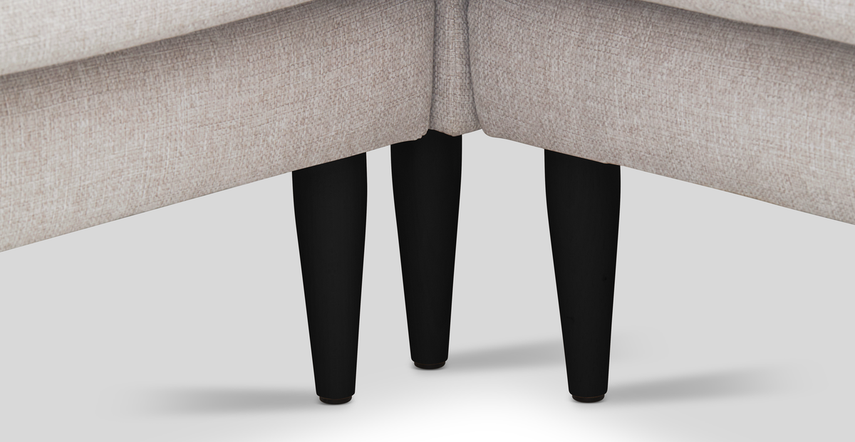 Klem 210 x 290 Köşe Ahşap Ayak - Keten