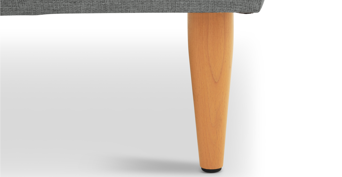 Modsy Bench Ahşap Ayak - Keten