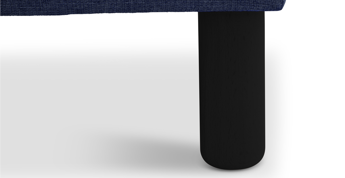 Modsy Bench Silindir Ahşap Ayak - Keten