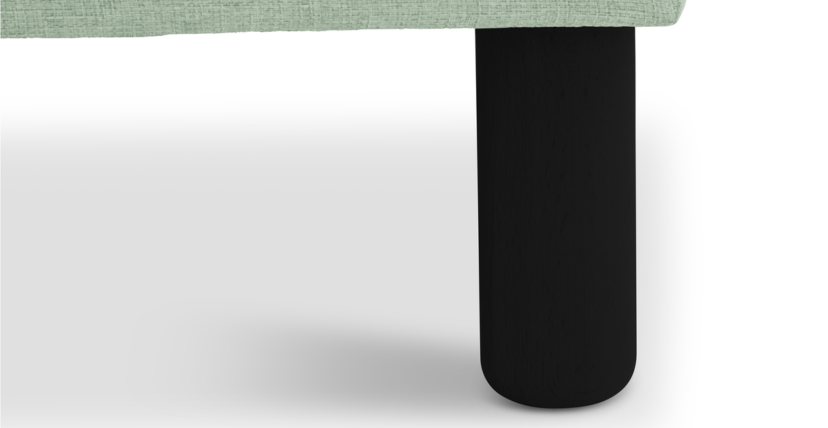 Klem Bench Silindir Ahşap Ayak - Keten