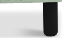 Klem Bench Silindir Ahşap Ayak - Keten