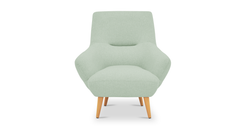 Klem Slim Üçlü ve Modsy Berjer Koltuk Takımı - Keten