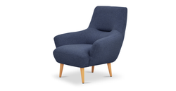 Klem Üçlü ve Modsy Berjer Koltuk Takımı - Keten