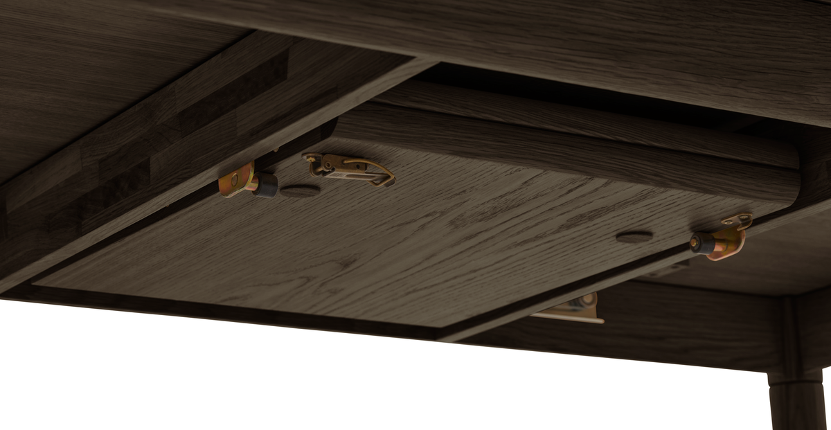 Lyno 97x160 Cm Açılır Yemek Masası Takımı (Bench&4Lü Roa) - Kadife