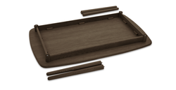 Lyno 97x160 Cm Sabit Yemek Masası Takımı (Bench&4Lü Roa) - Kadife