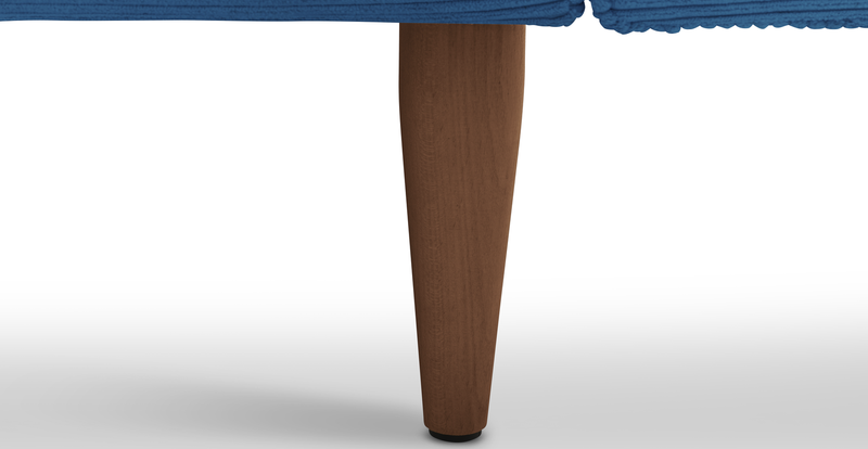 Klem Slim 231 x 231 Köşe Ahşap Ayak - Fitilli Kadife
