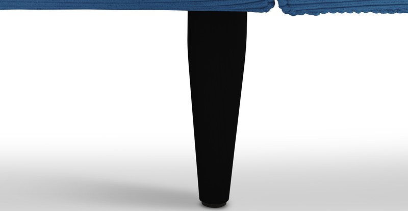 Klem Slim 231 x 231 Köşe Ahşap Ayak - Fitilli Kadife