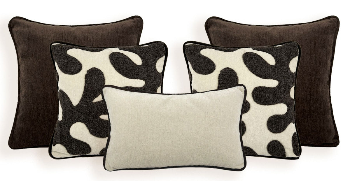 Fore Kahve Melanj 5Li̇ Punch Kırlent Takımı