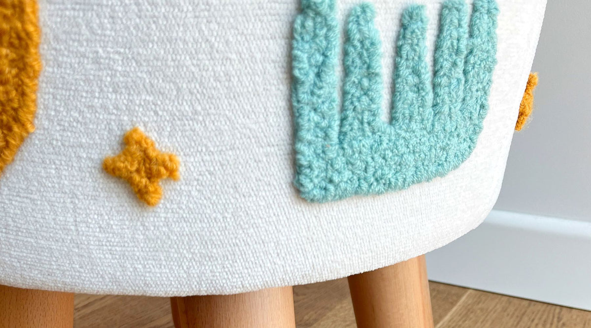 Tropical Icon Punch Puf & Kırlent takımı