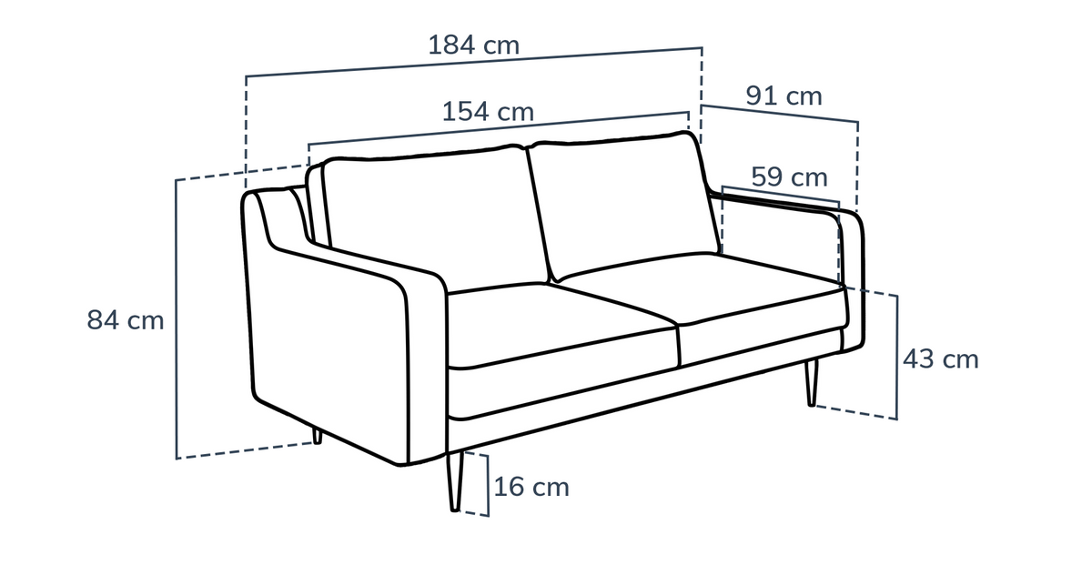 Klem Gri İkili ve Hardal Loveseat Koltuk Takımı - Kadife
