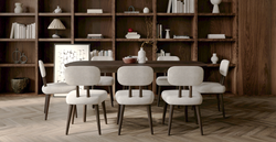 Klem Haki 346 x 290 L Köşe Koltuk Takımı - Kadife