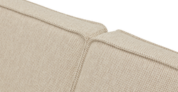 Klem Fildişi 346 x 210 Köşe ve Berjer Koltuk Takımı - Doğal Doku