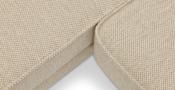 Klem Fildişi Köşe ve Berjer Koltuk Takımı - Doğal Doku