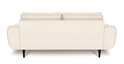 Klem İkili Koltuk Ahşap Ayak - Bukle