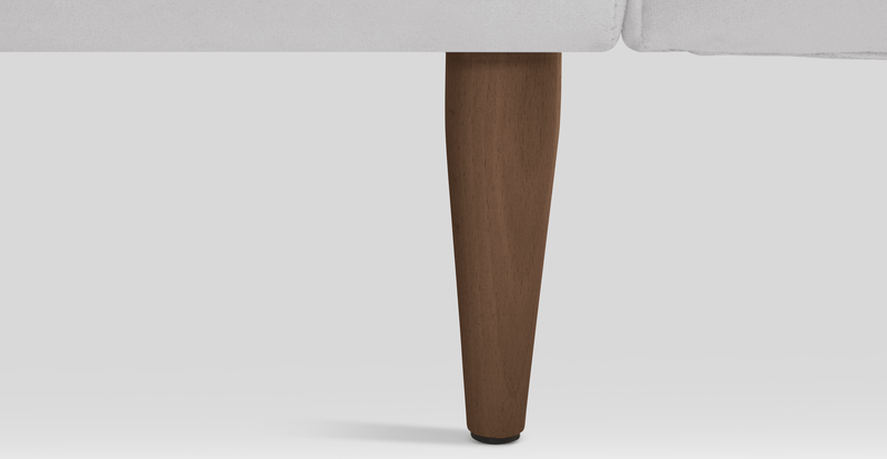 Klem Slim 383 x 283 Köşe Ahşap Ayak - Kadife