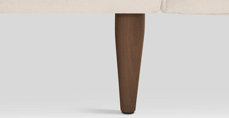 Klem Slim 383 x 283 Köşe Ahşap Ayak - Kadife