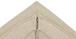 Klem Fildişi 346 x 210 Köşe ve Berjer Koltuk Takımı - Doğal Doku