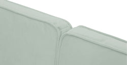 Klem Kemik Çağla Yeşili Hardal 3-3-1 Koltuk Takımı - Fitilli Kadife & Kadife