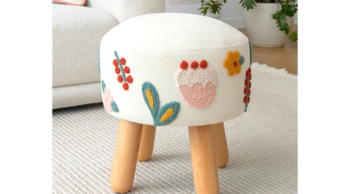 Lovely Lilly Punch Puf & Kırlent Takımı