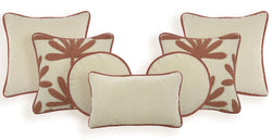 Maple Pembe Grand Kırlent Takımı