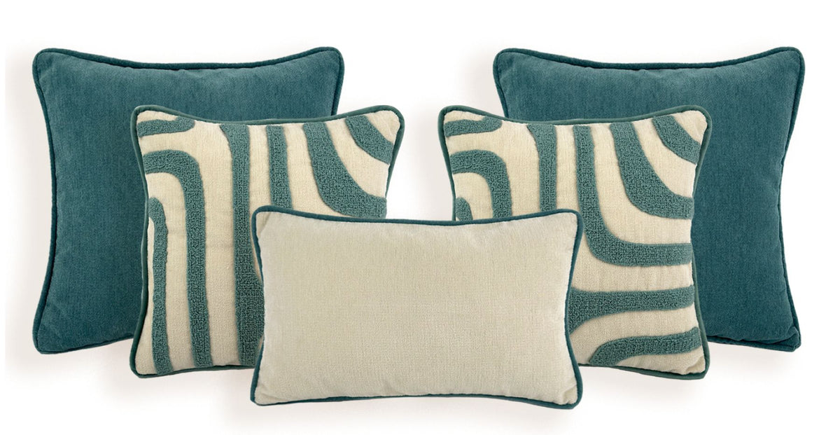 Maze Azur 5Li̇ Punch Kırlent Takımı