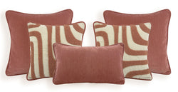 Maze Pembe 5Li̇ Punch Kırlent Takımı