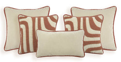 Maze Pembe 5Li̇ Punch Kırlent Takımı