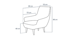 Nyra Yataklı Üçlü Koltuk ve Modsy Berjer Takımı - Kadife