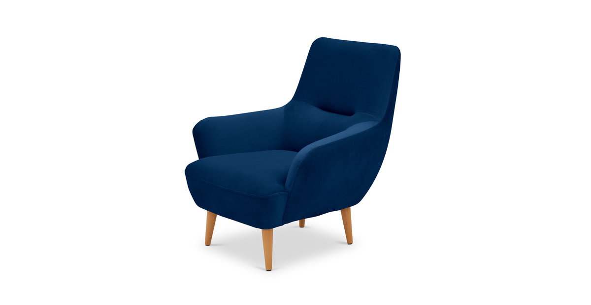 Klem Üçlü ve Modsy Berjer Koltuk Takım - Kadife