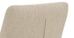 Klem Köşe & Puf ve Fildişi Berjer Koltuk Takımı - Fitilli Kadife & Doğal Doku