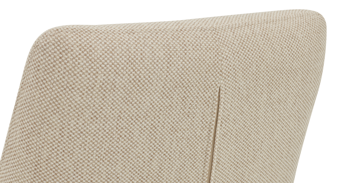 Klem Fildişi 346 x 210 Köşe ve Berjer Koltuk Takımı - Doğal Doku