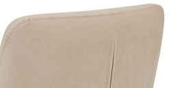 Klem Ekru Köşe ve Fildişi Berjer Koltuk Takımı - Kadife & Doğal Doku