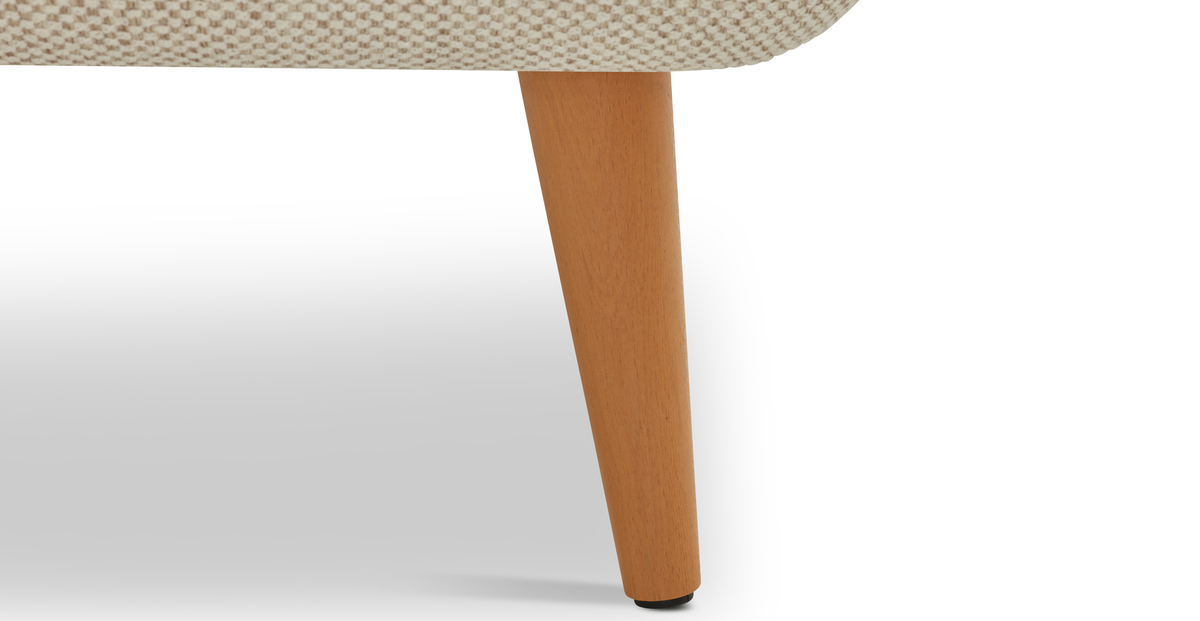 Klem Fildişi Köşe ve Berjer Koltuk Takımı - Doğal Doku