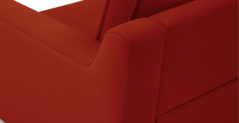 Klem Slim 303 x 303 Köşe Ahşap Ayak - Kadife