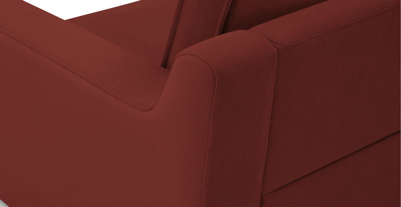 Klem Slim 303 x 303 Köşe Ahşap Ayak - Kadife