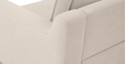 Klem Vanilya Üçlü ve Sisli Yeşil İkili Koltuk Takımı - Kadife & Fitilli Kadife