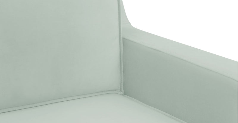 Klem Slim 303 x 303 Köşe Ahşap Ayak - Kadife