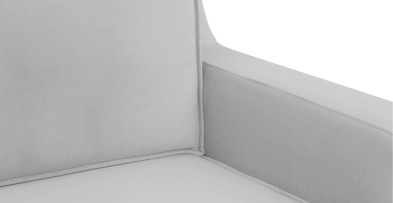 Klem Slim 303 x 303 Köşe Ahşap Ayak - Kadife