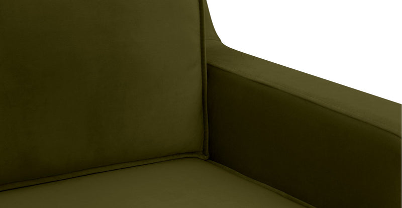 Klem Slim 303 x 303 Köşe Ahşap Ayak - Kadife