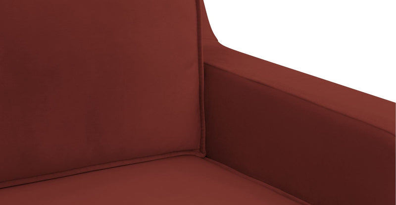 Klem Slim 303 x 303 Köşe Ahşap Ayak - Kadife