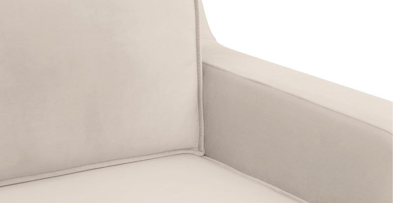 Klem Slim 303 x 303 Köşe Ahşap Ayak - Kadife