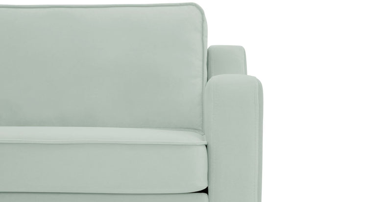 Klem Slim 303 x 303 Köşe Ahşap Ayak - Kadife