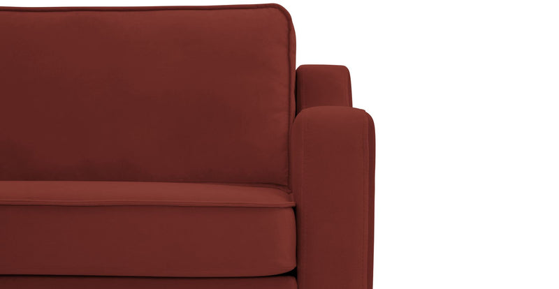 Klem Slim 303 x 303 Köşe Ahşap Ayak - Kadife